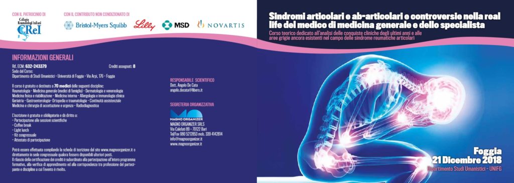 Sindromi articolari e ab-articolari e controversie nella real life del medico di medicina generale e dello specialista