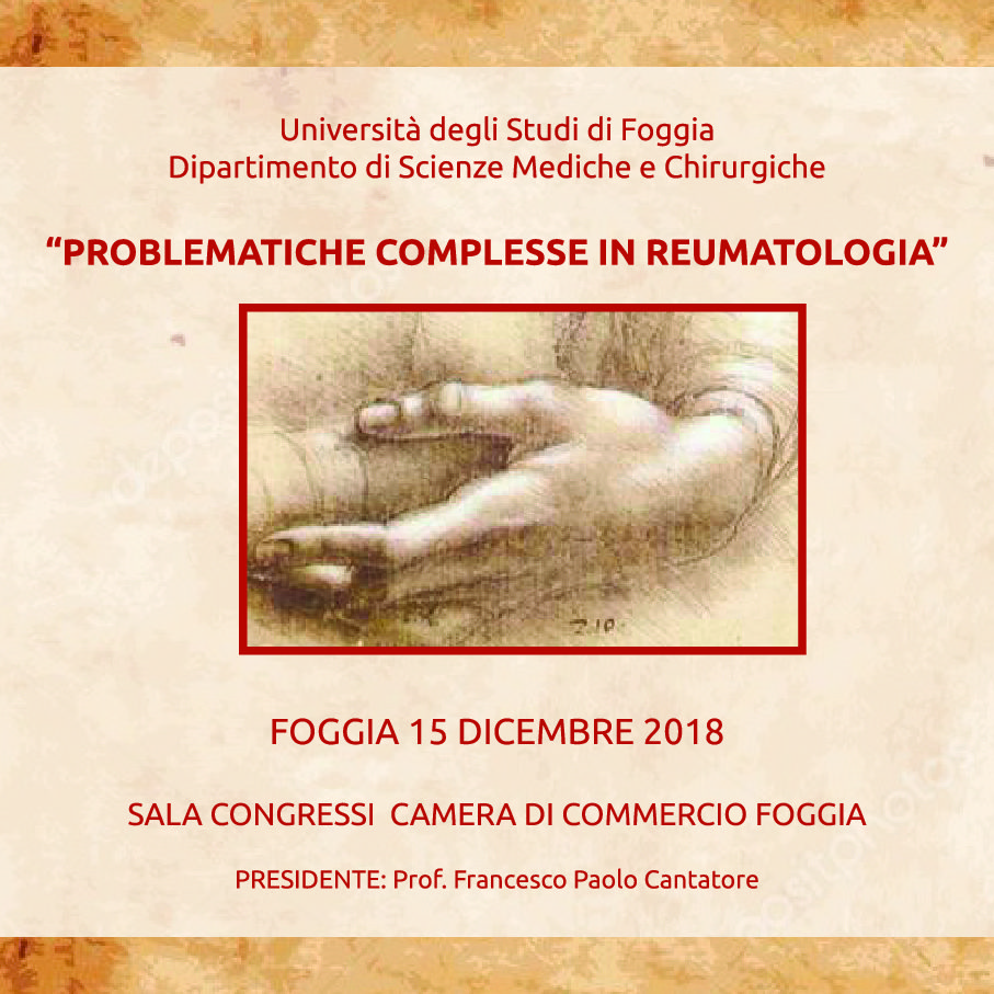Problematiche complesse in Reumatologia