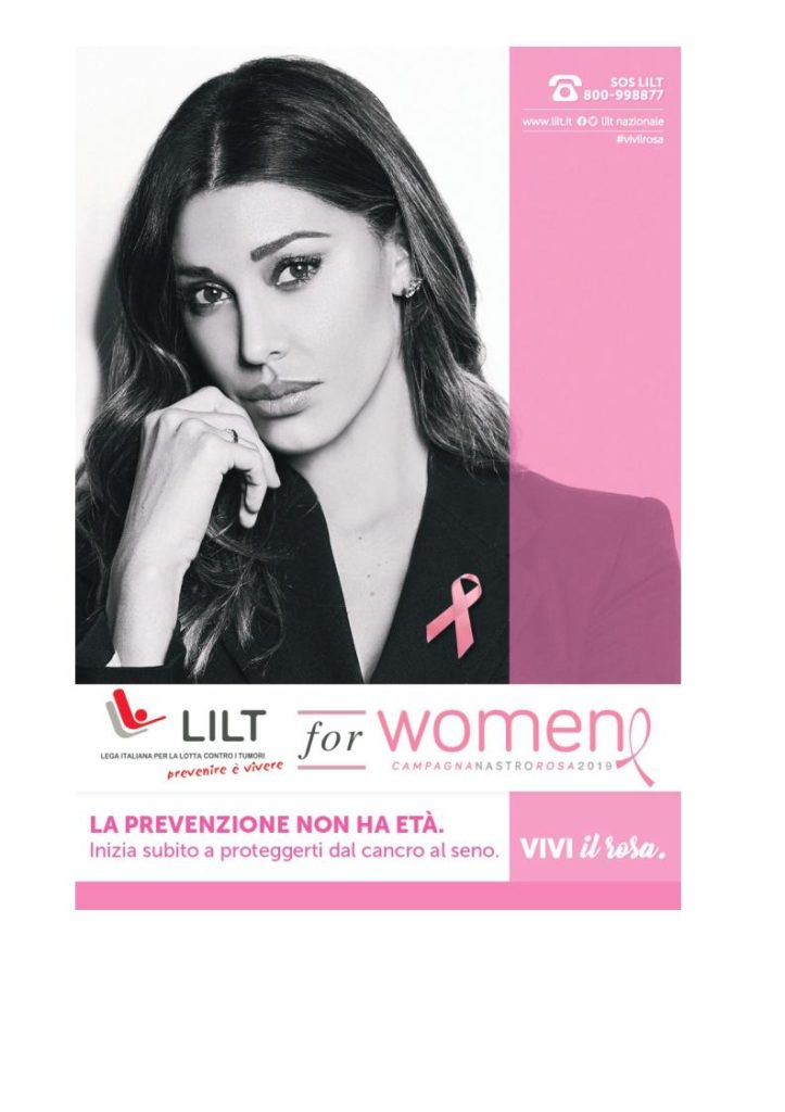 Comunicato Stampa LILT Foggia Campagna Nastro Rosa 2019. La prevenzione non ha età. Visite gratuite