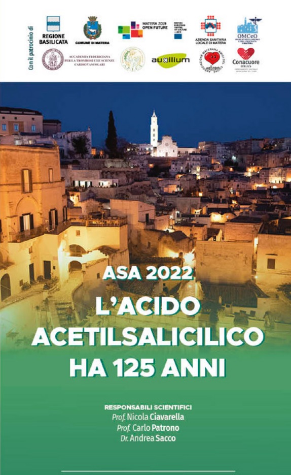 ASA 2022 – L’ACIDO ACETILSALICILICO HA 125 ANN