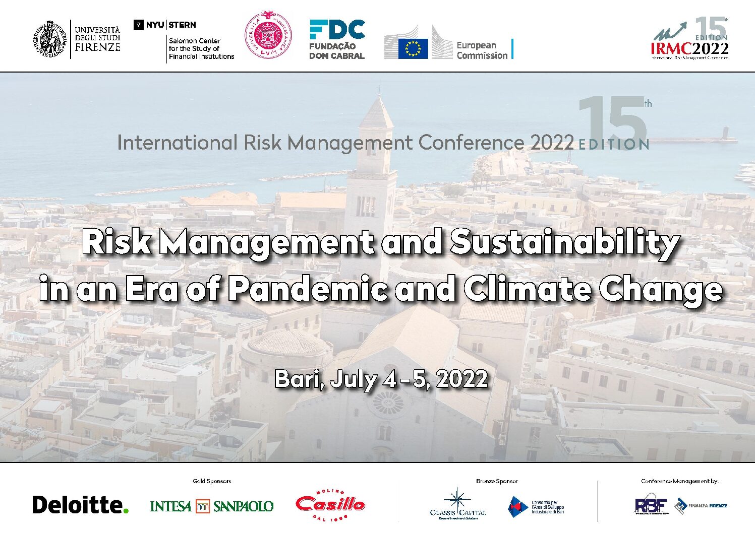 International Risk Management Conference 2022