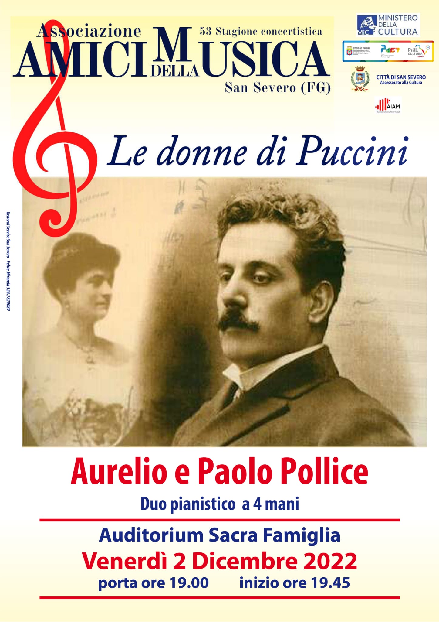 AMICI DELLA MUSICA – Le donne di Puccini. OMNIA: non solo medicina